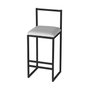 Hanah Home Juego de Mesa y Taburetes de Bar de 5 Piezas Nordic - Cream